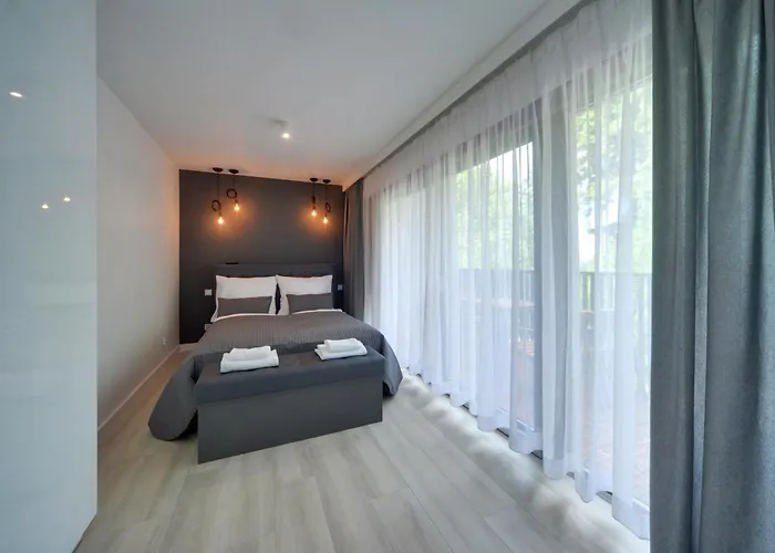 Nowoczesny Sun Seasons 24 W Karpaczu Z Parkingiem I Balkonem By Renters Карпач